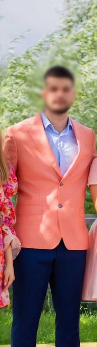 Bigotti- sacou uni, somon 100%lână