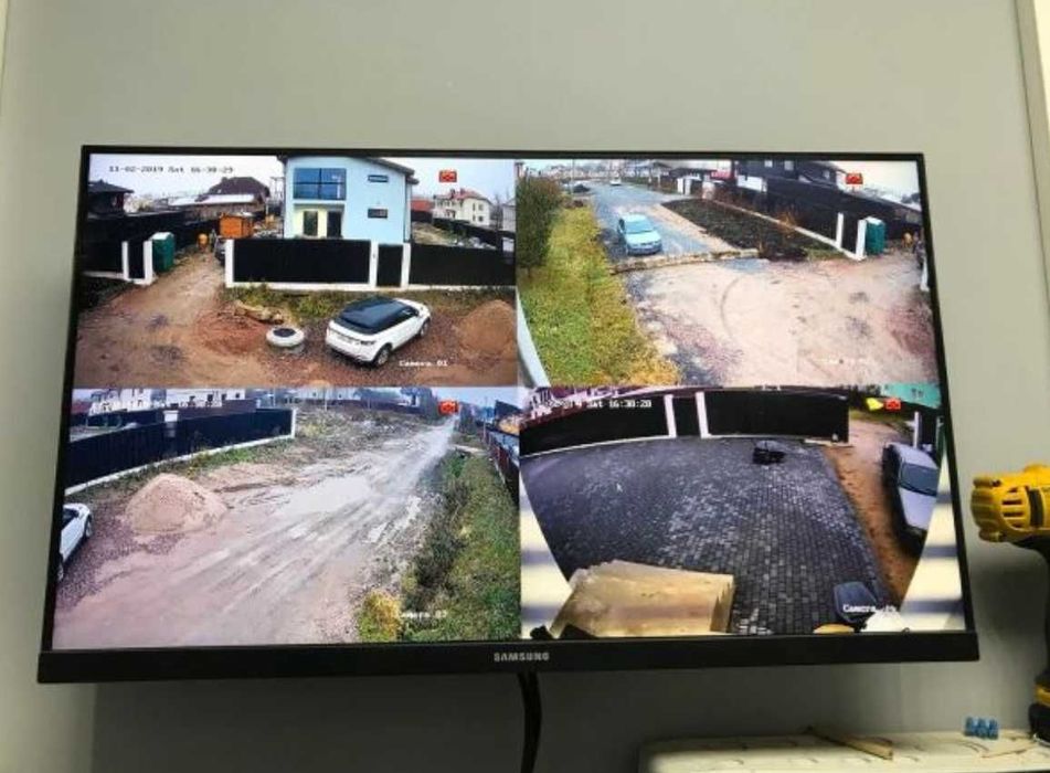 Установка камер наблюдения