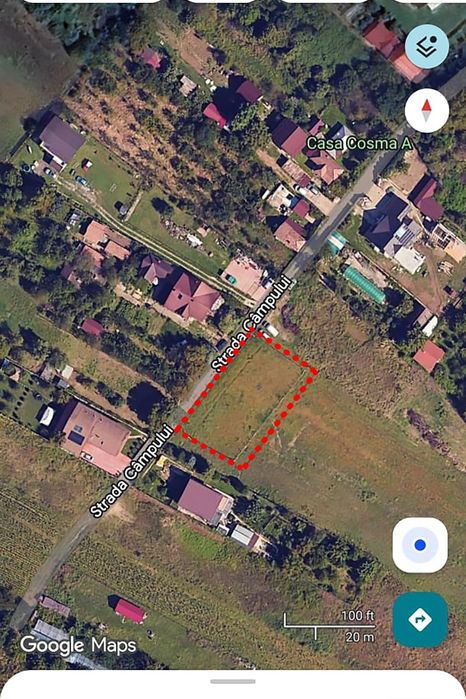 Teren intravilan Bujoreni Olteni -str Câmpului