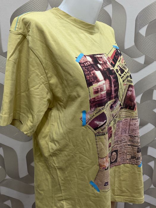 Футболка горчичная