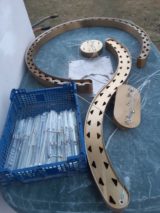 Vand candelabru cristal