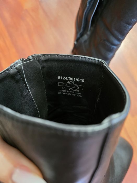 Ghete zara piele naturala