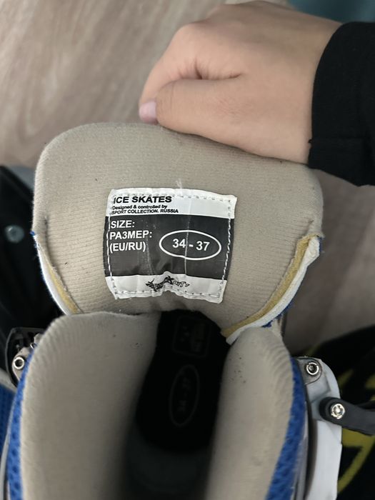 Продам хоккейные коньки 34-37 размера