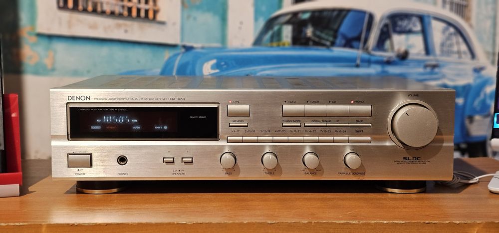 Denon DRA 345 R muzica amplificator statie amplituner receiver