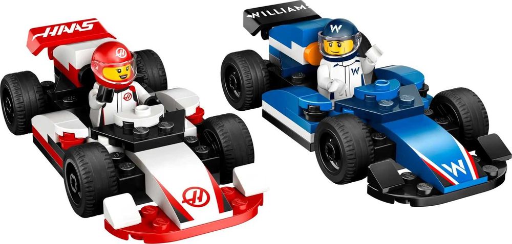 LEGO City Formula 1 60464 Състезателни коли F1 Williams Racing и Haas F1