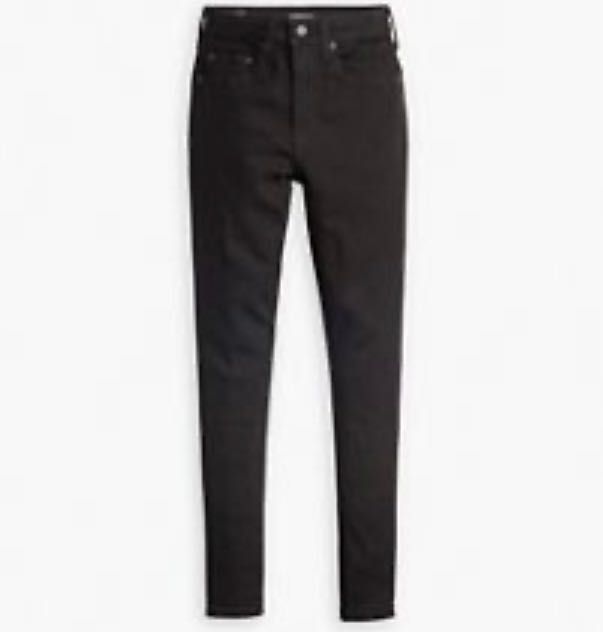Оригинални Дамски Дънки Levi's Strauss Lot Skinny 721 Дънки Черни