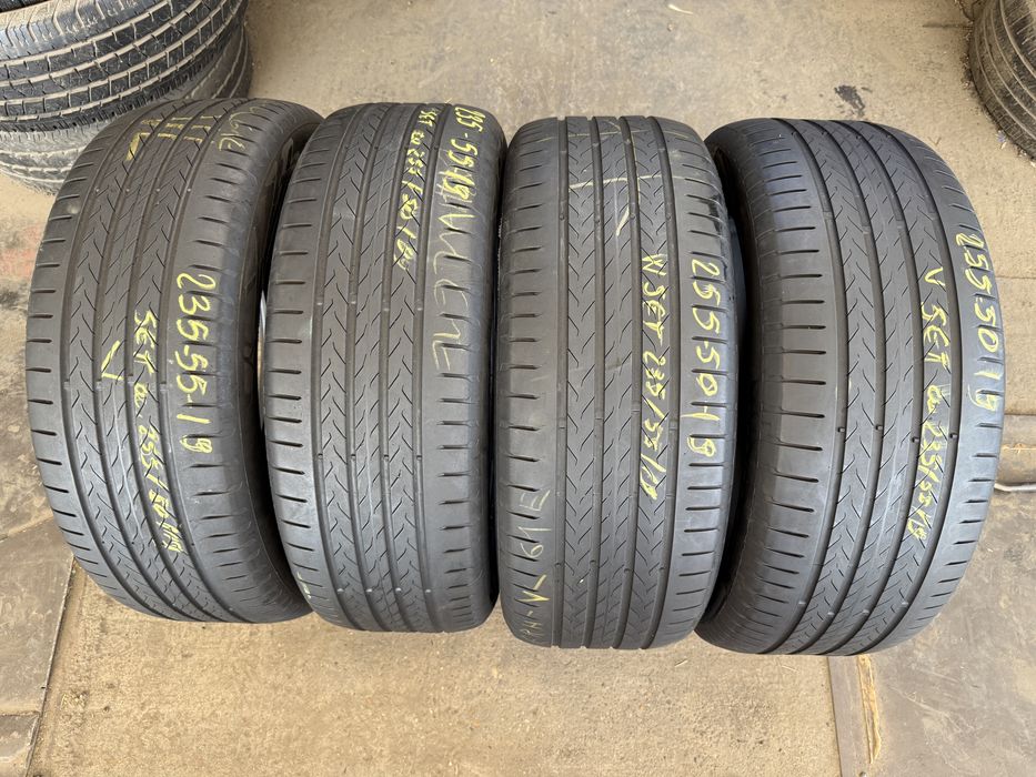 4 Anvelope Vara 235/55/19 cu 255/50/19 Continental 2024