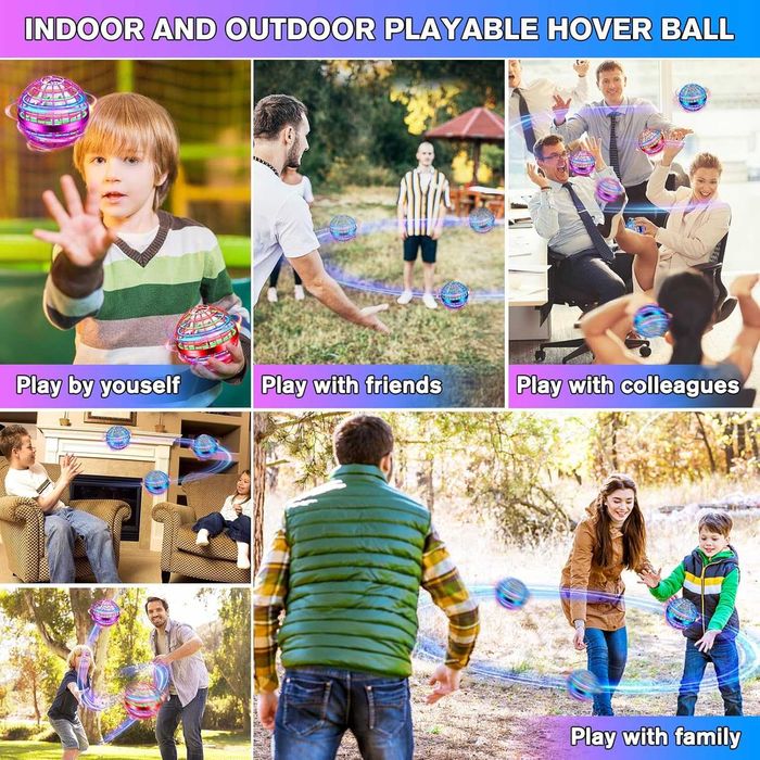 Летящ робот Дрон със сензорно управление Хеликоптер Топка - 3 вида