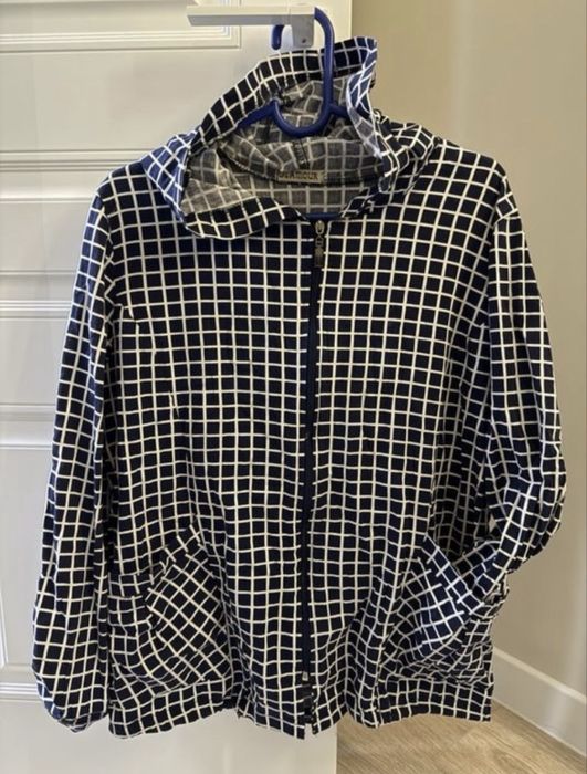 Ветровка клетчатая