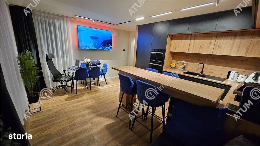 Penthouse cu 2 camere terasa 2 locuri parcare zona Turnisor din Sibiu — fotografia 1