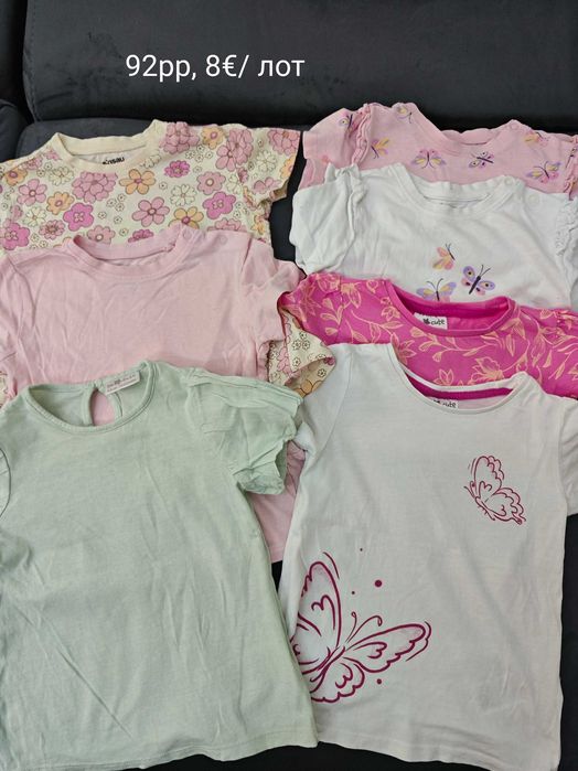 Летни дрехи за момиче 92рр