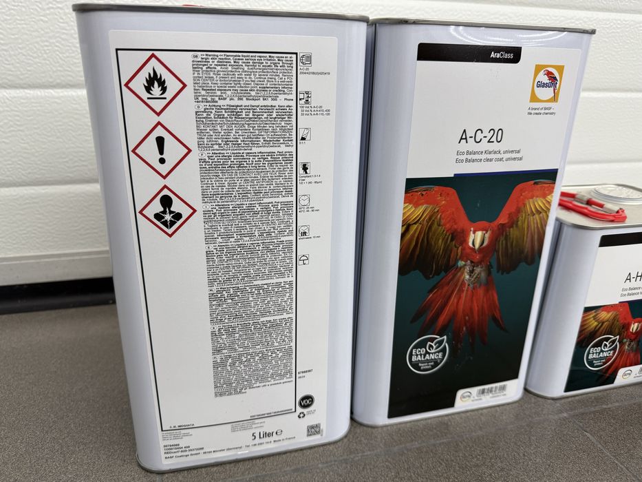 Set Lac 5 litri + intaritor GLASURIT AC20 Ultimul