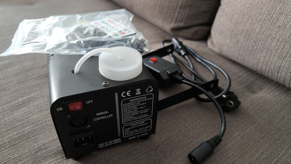 Машина за пушек с лед светлини