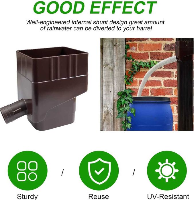 Sistem de redirectionare/colectare apa de ploaie. Maro Nou!