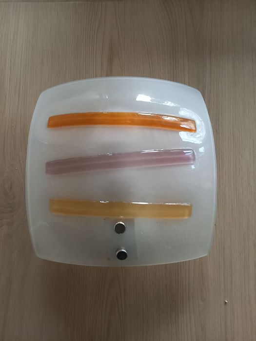 Candelabru modern din sticla+aplica perete