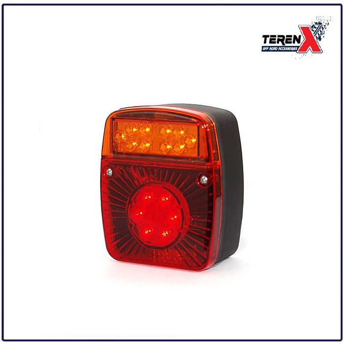 Triplă spate LED 476 12-24V stop, poziție, semnalizare și lumină număr