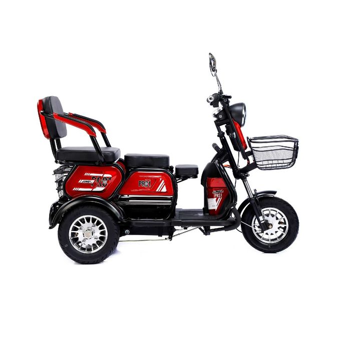 Triciclu ECO - Vehicul Electric ECOTEX - Baterie 48V/20Ah - Produs Nou