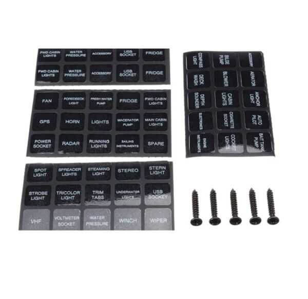 Panou de comanda electric intrerupator 12 V/24V rulota camper nou