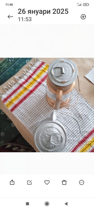 Стари газени фенери "Глобус 107" - 2 броя