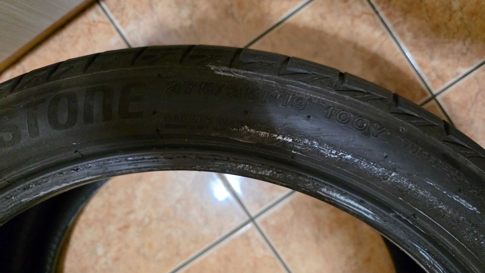 Anvelope BMW Bridgestone Turanza T005 runflat  275/35/19 DOT 2022 cu steluta 2 bucati