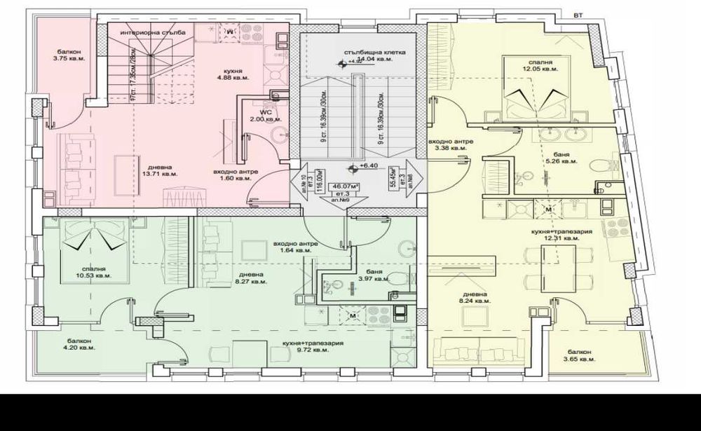 Продава се Мезонет в с. Кладница, Област Перник - 142 кв.м за 2199 €/кв.м - Снимка #2