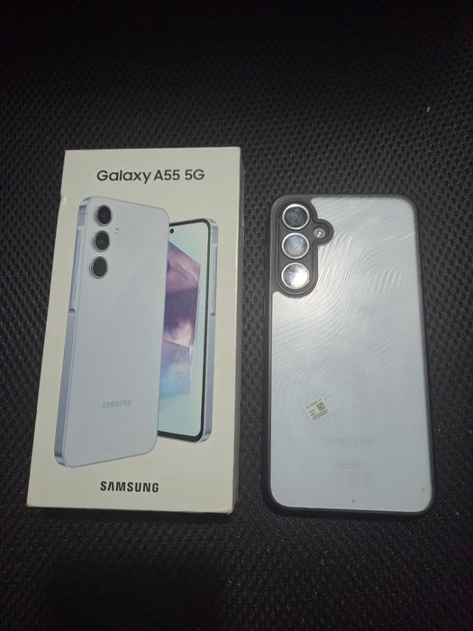 Samsung A55 5G  doua bucăți +card