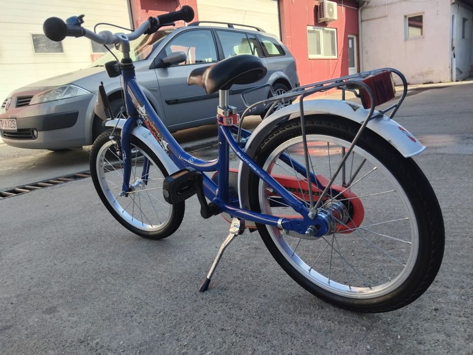 Vând bicicleta puky din aluminiu pentru copii