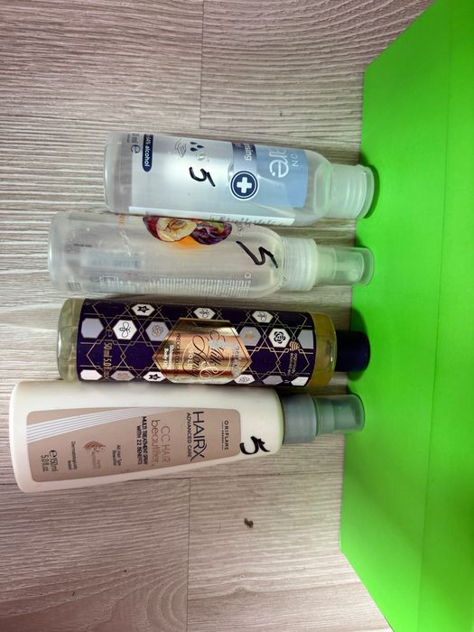 Gel maini/trat.par/ulei cu sclipici body/spray corp avon /oriflame