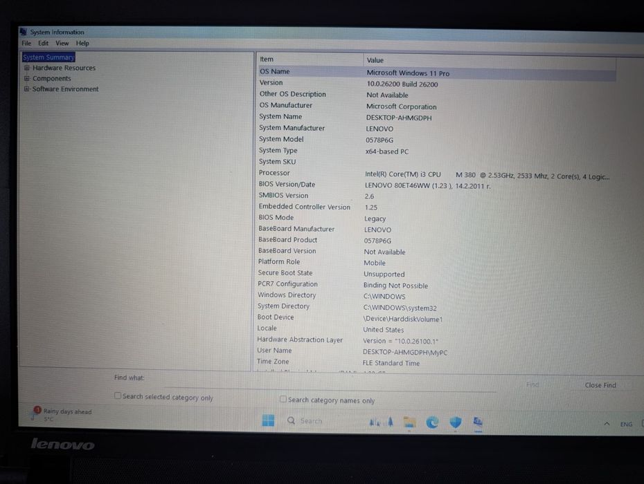 Лаотоп/Laptop Lenovo ThinkPad Edge 14