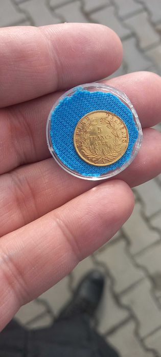 Monedă aur originală