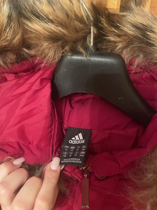 Дамско пухено яке Adidas