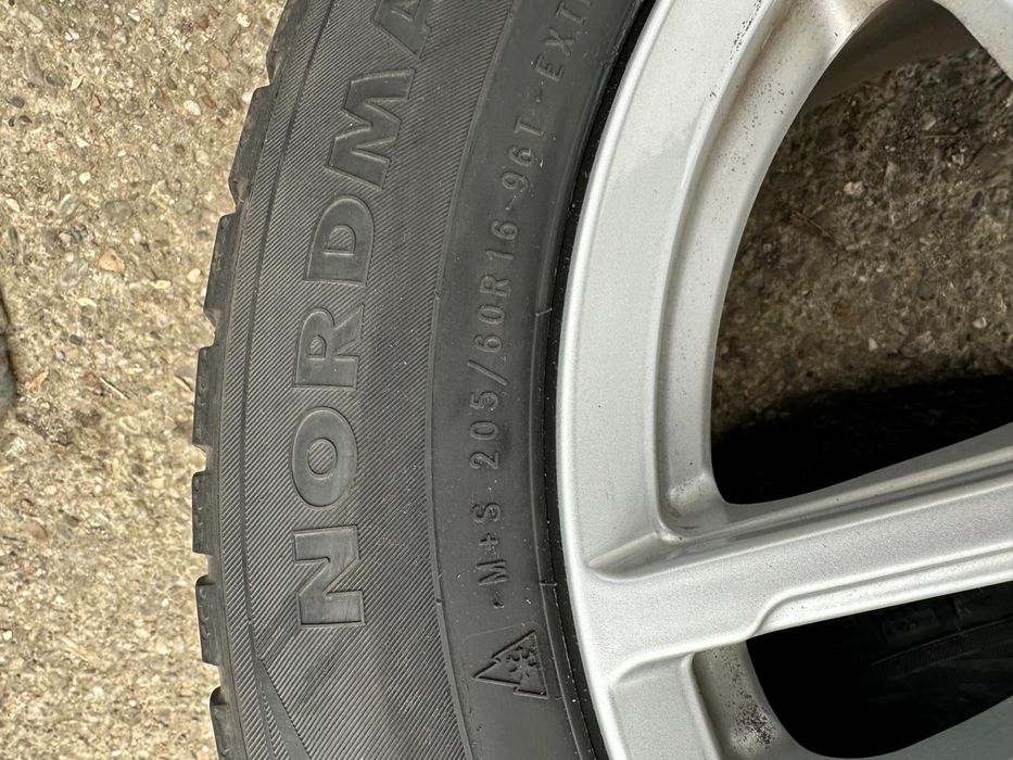 jante cu cauciucuri de iarna vw audi skoda seat r16