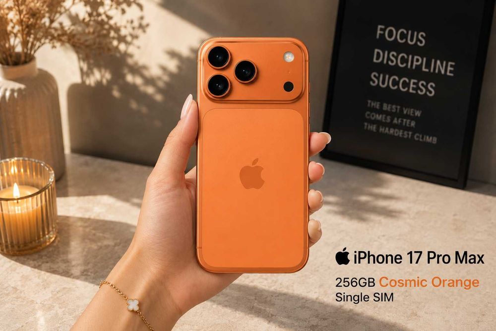 iPhone 17 Pro Max 256GB Cosmic Orange NEW (рассрочка 3–12 ой)