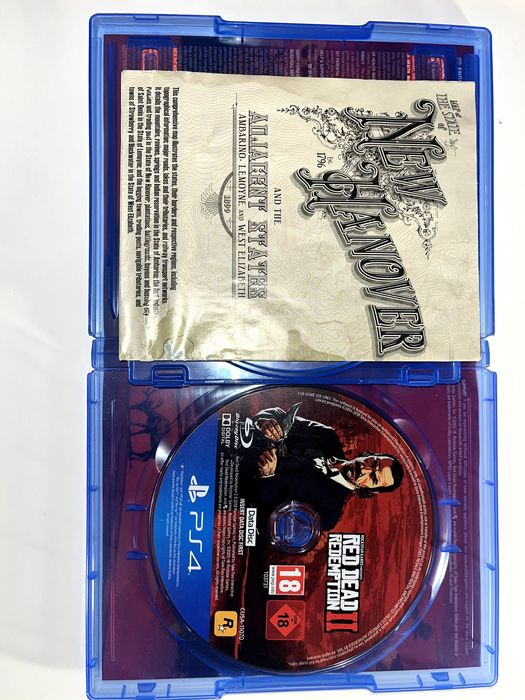 Read Dead Redemption II ps4/ps5