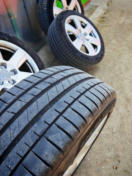 Jante audi+anvelope  225/50/17kumho
