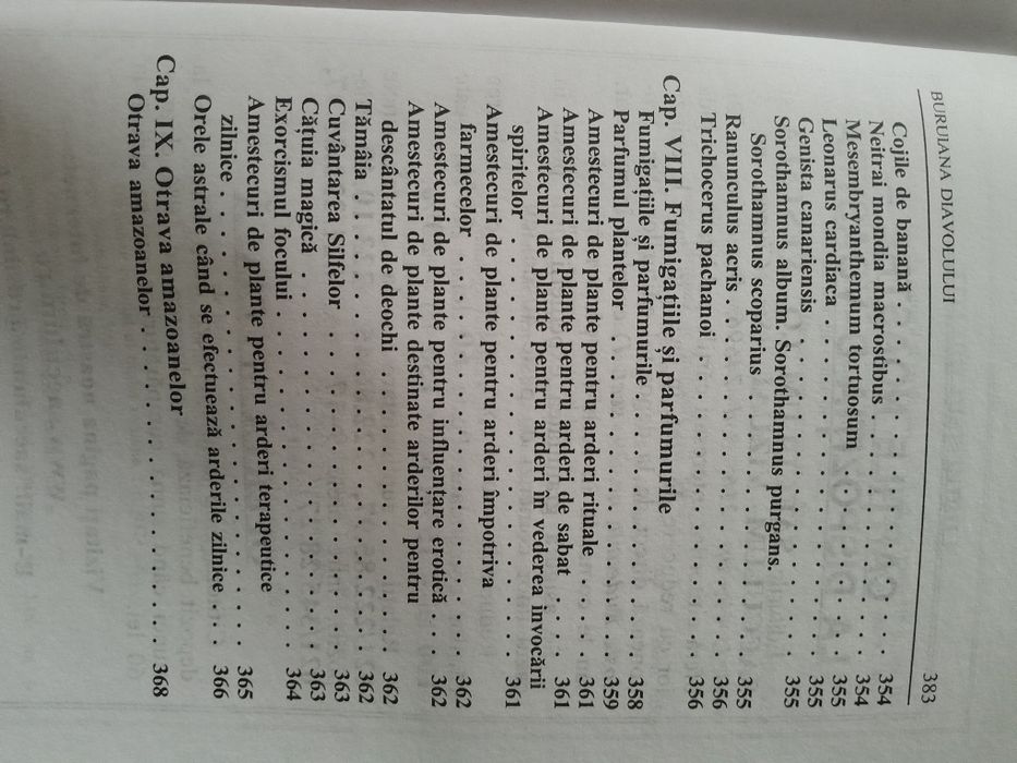 RARA Carte vraji Buruiana Diavolului - Plante magice,magie