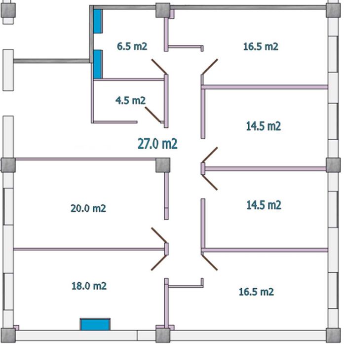 Продается коммерческое помещение 138 м2 в SOHO IVLIVA