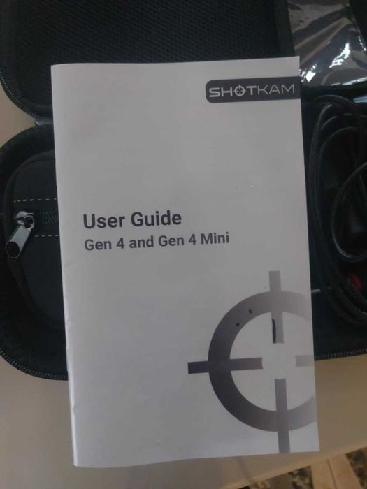 ShotKam Gen 4 Mini 4K – cameră pentru armă – set complet