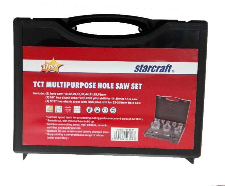 19-76mm Мултифункционални боркорони, 11 ч. 534100