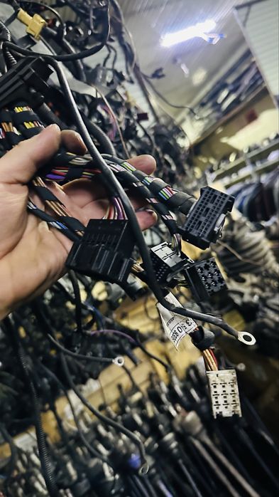 Мерседес коса двигателя m112 m272  проводка двигатель