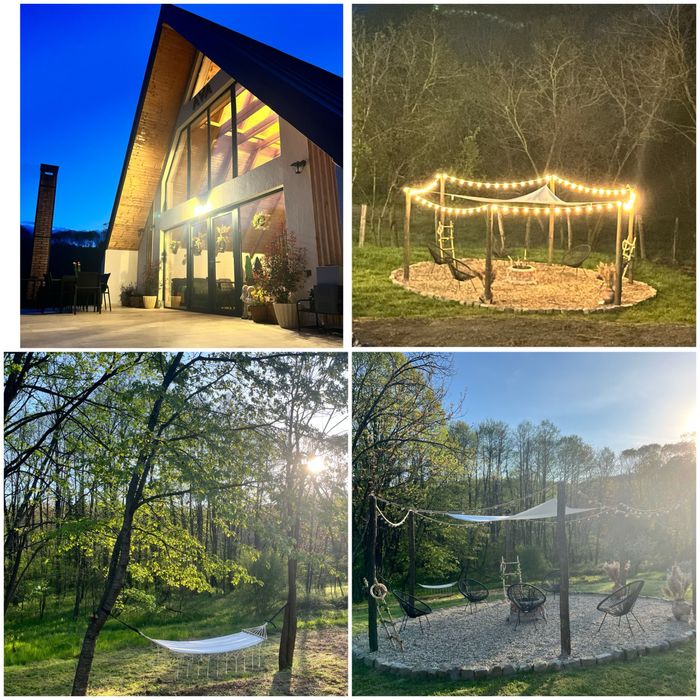 Cabana A-frame de inchiriat
