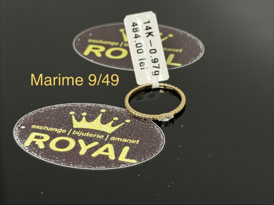 Bijuteria ROYAL : Inel AUR 14K NOU / 0.97 GR