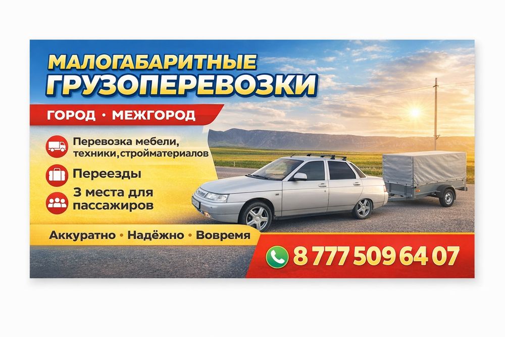 Малогабаритные грузоперевозки Газель Грузчики