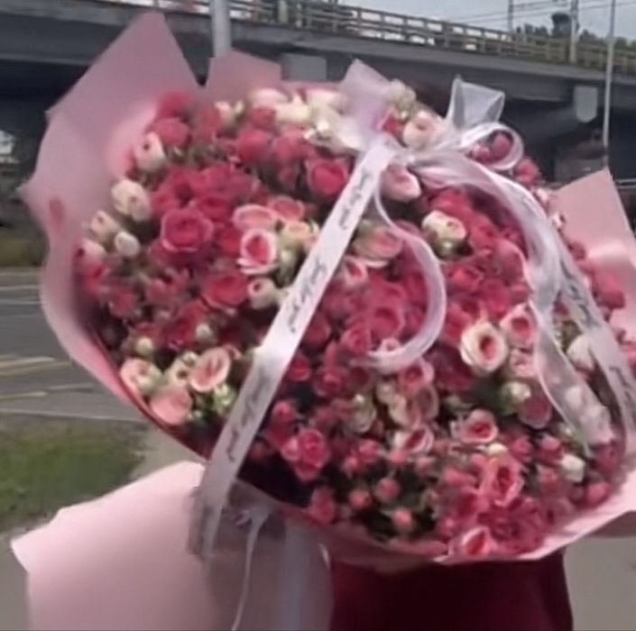 Свежие цветы букет