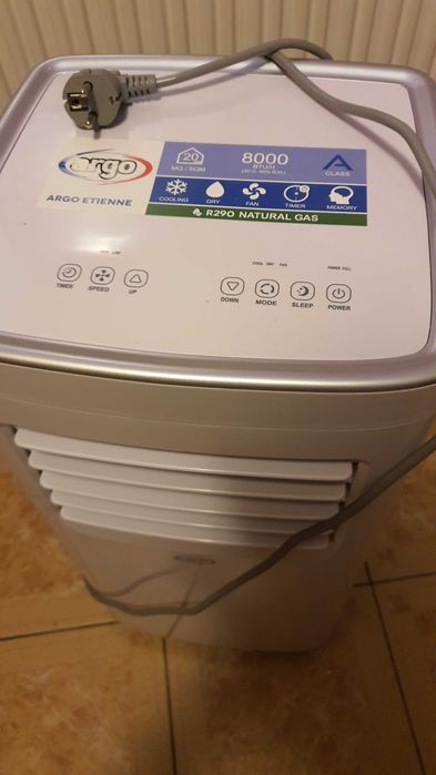 Aer conditionat portabil, ARGO ETIENNE, 8000 BTU, Clasa A