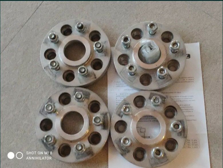 Flanșe adaptoare 5x114.3 -> 5x110 (Toyota Suzuki Lexus)