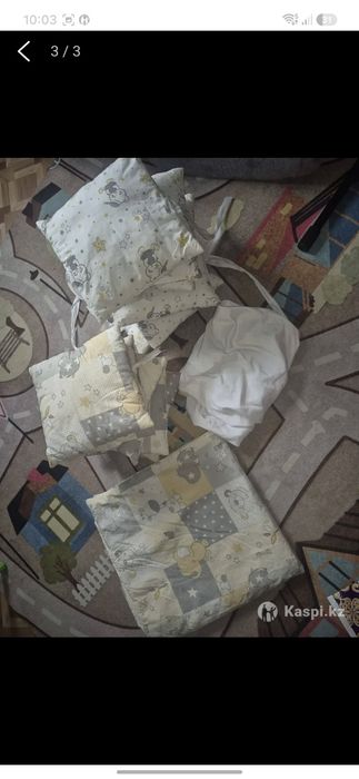 Бортики для детской кровати