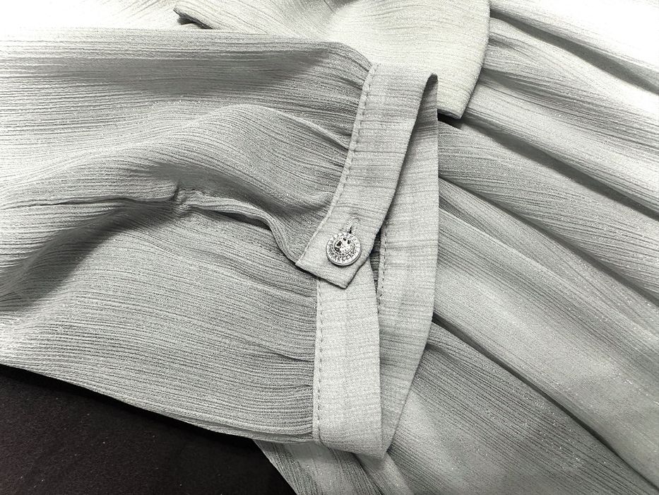 Rochie argintie eleganta