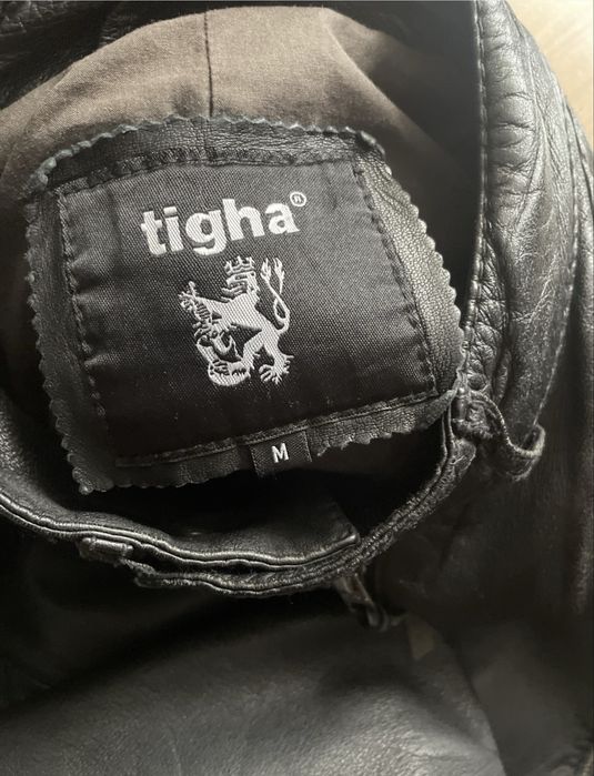 tigha / мъжко кожено(естествена) яке М