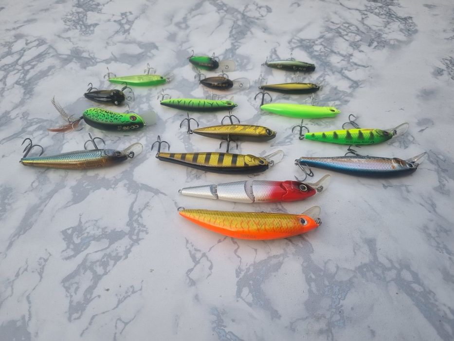 Воблери за щука и бяла риба кефал